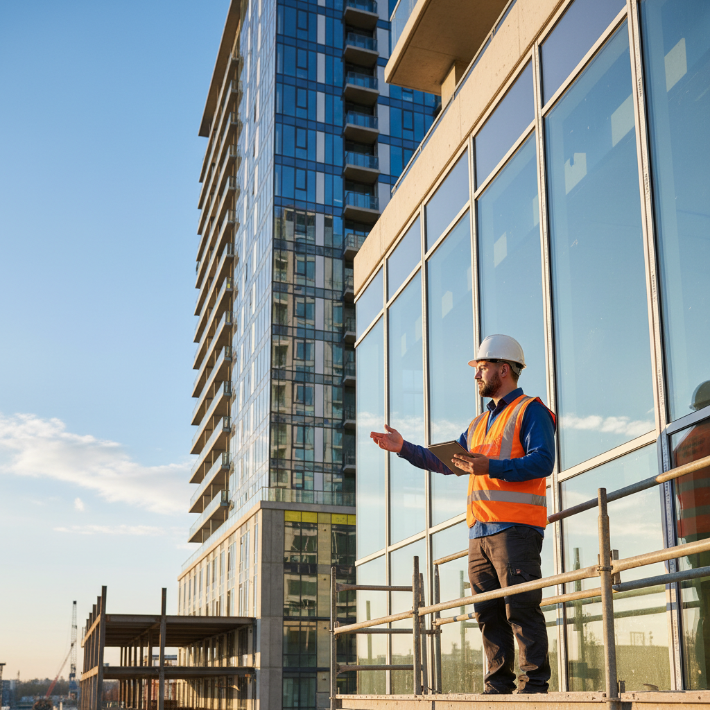 วิศวกรตรวจสอบอาคาร