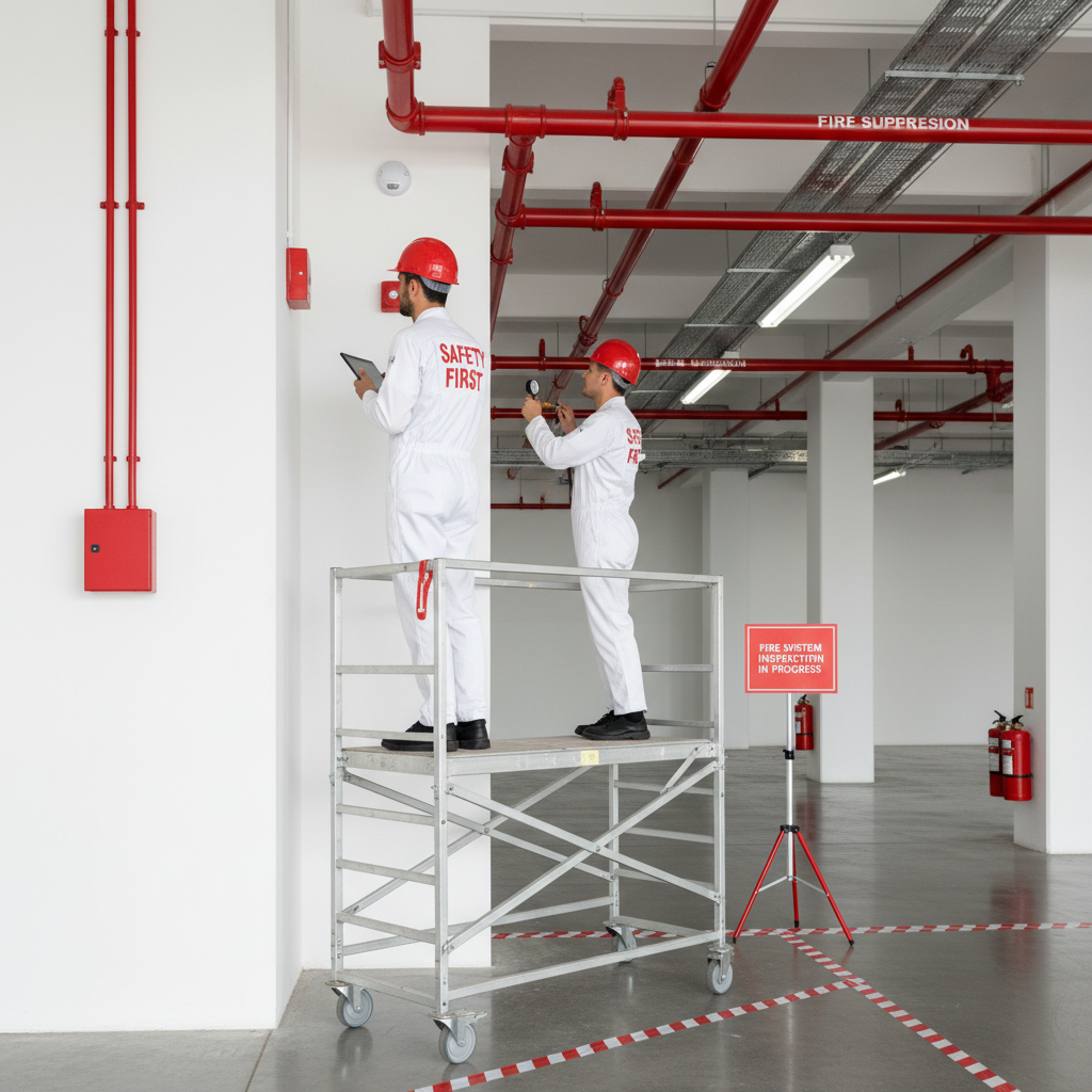 ตรวจสอบระบบอัคคีภัย